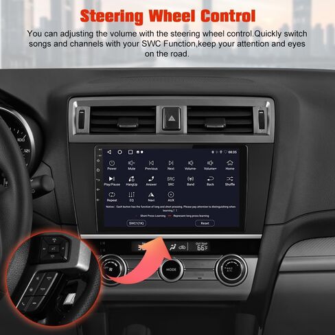 AWESAFE Car Stereo for Subaru Outback Legacy 2015 2016 2017 2018 2GB+64GB in Kuwait