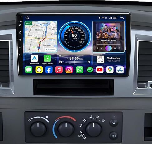Android 15 Upgrade Car Radio Stereo for Dodge Ram 1500 2500 3500 2006-2008 in Kuwait