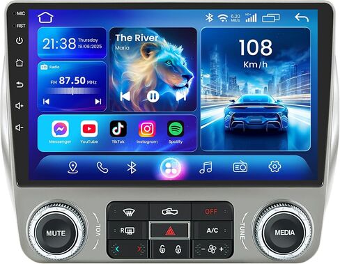 4 Core+64GB Car Radio Stereo for Chevrolet Chevy Camaro 2010 2011 2012 2013 2014 2015 Upgrade 9inch Touchscreen Support 5G WiFi Bluetooth 5.0 GPS SWC Wireless CarPlay Android Auto in Kuwait