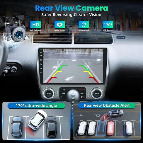 4 Core+64GB Car Radio Stereo for Chevrolet Chevy Camaro 2010 2011 2012 2013 2014 2015 Upgrade 9inch Touchscreen Support 5G WiFi Bluetooth 5.0 GPS SWC Wireless CarPlay Android Auto in Kuwait