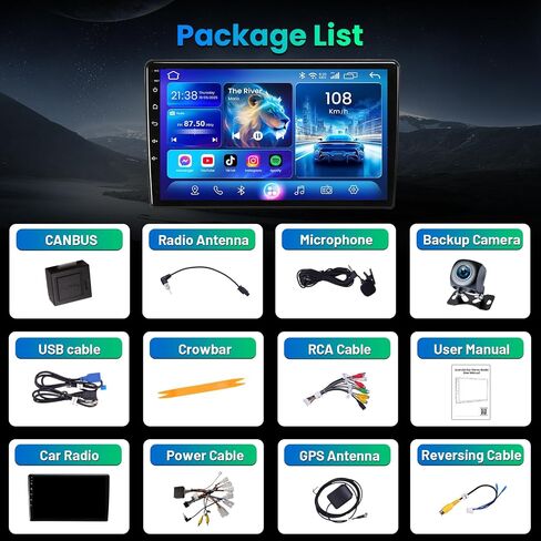 4 Core+64GB Car Radio Stereo for Chevrolet Chevy Camaro 2010 2011 2012 2013 2014 2015 Upgrade 9inch Touchscreen Support 5G WiFi Bluetooth 5.0 GPS SWC Wireless CarPlay Android Auto in Kuwait