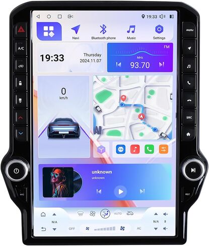 14.5" Qualcomm Car Stereo for Dodge Ram 1500 2500 3500 2013-2018 Android 16 in Kuwait