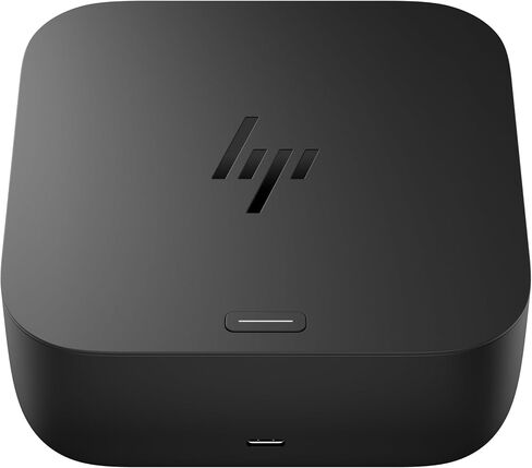 HP USB-C 100W G6 Dock + One Extra USB-C Cable Included, Future-Proof Design with Ambient LED Lighting, On-Screen Notifications, Extra USB-C Ports, HDMI 2.1, 120Hz (Renewed) in Kuwait