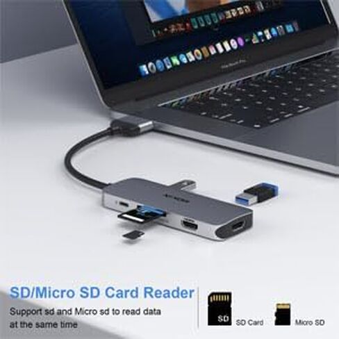 MOKiN Docking Station for MacBook ProAir,USB C Docking Station Dual Monitor in Kuwait
