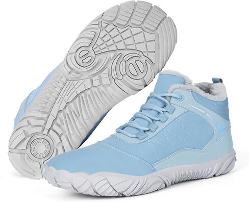 Snow Boots for Women Winter Warm Fuzzy Non Slip Ankle Boots in Kuwait