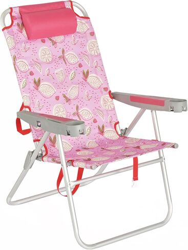 SUNNYFEEL Tall Beach Chair for Adults, High Back High Seat Folding Chair in Kuwait
