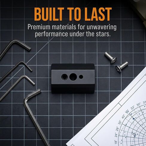 Telescope Dovetail Plate Mount Adapter Aluminum Alloy 45mm in Kuwait