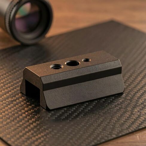 Telescope Dovetail Plate Mount Adapter Aluminum Alloy 45mm in Kuwait