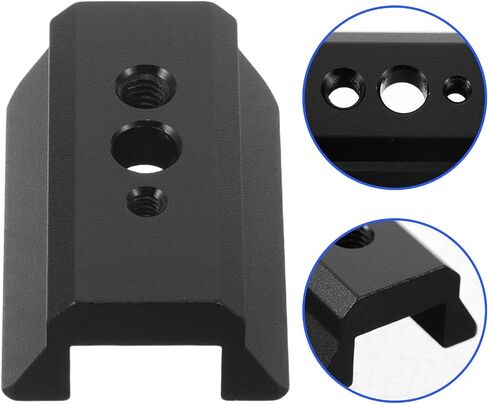 Telescope Dovetail Plate Mount Adapter Aluminum Alloy 45mm in Kuwait