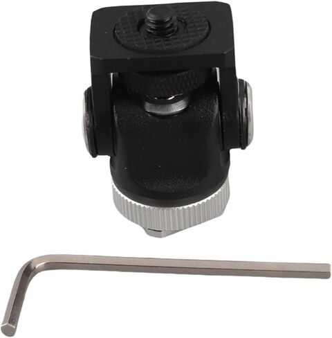 Mini Hot Shoe Mounting Monitor Flash Microphone Holder Bracket with 1/4 in Screw and Mount in Kuwait
