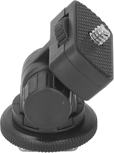 CHICIRIS Hot Shoe Adapter with 1/4in Screw Hole, 180 Degree Tilt, Non in Kuwait