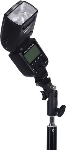 Fabater Aluminum Alloy Flash Bracket, E Type Hot Shoe Mount Adapter in Kuwait