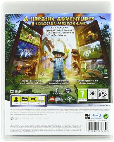 LEGO Jurassic World (PS3) in Kuwait