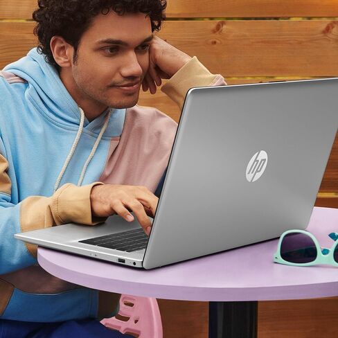 HP 17 Inch Laptop Touchscreen Computer, 17.3 HD+ Business Laptop AI PC, Intel Core 5(10-Core, Beat i7-1355U), Customized RAM(16GB/32GB/64GB)+SSD(1TB /2TB), Windows 11 Pro,10-Key Backlit Keyboard in Kuwait