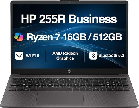 HP 255R G10 Business Laptop 2026, 15.6" FHD Display in Kuwait