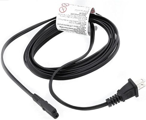 10-ft Replacement Polarized Power Cord, Works with VIZIO and Hisense TVs, DirecTV, Verizon, and Comcast Cable Boxes, VIZIO and Sanyo Soundbars, Blu-Ray and DVD Players, in Kuwait