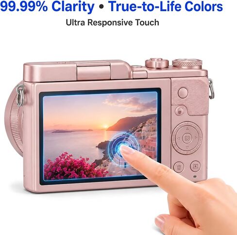 Model-Specific Custom Fit for Panasonic Lumix GF10 GF9 GF8 GF7 GF90 GX800 GX850 Camera Screen Protector – 3-Pack, 9H Hardness Tempered Glass, Full-Screen Edge-to-Edge, Bubble-Free, Anti-Scratch in Saudi Arabia