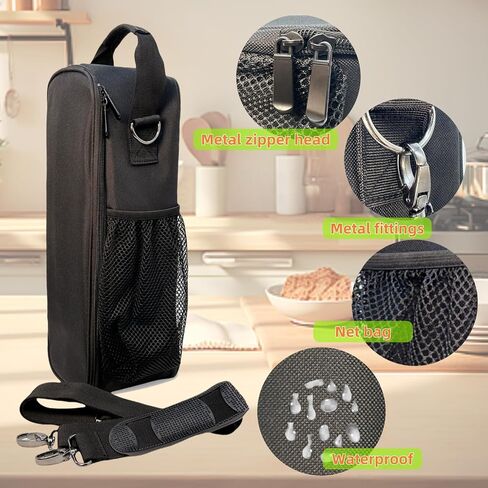Carrying Bag for Ninja Personal Blender,Handle and Shoulder Strap, Black in Kuwait
