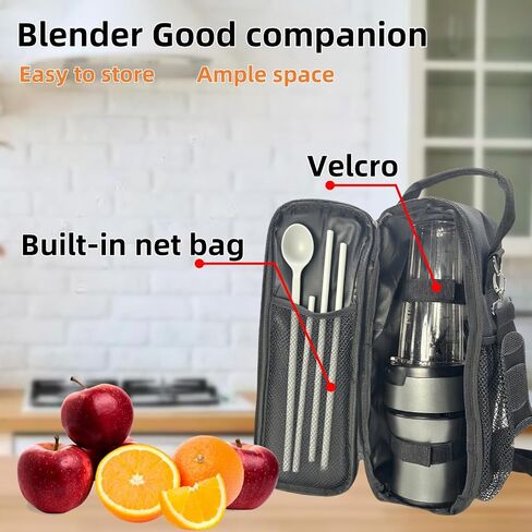 Carrying Bag for Ninja Personal Blender,Handle and Shoulder Strap, Black in Kuwait