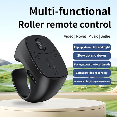Scrolling Ring Remote for Video, Bluetooth Camera Remote in Kuwait