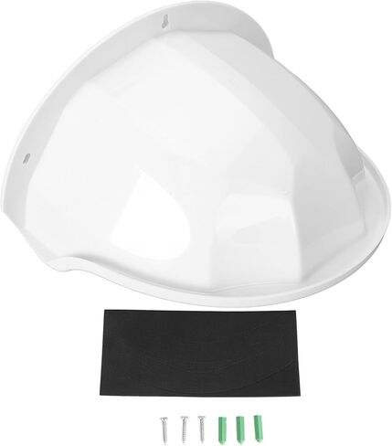 Universal Sun Rain Shade Surveillance Camera Shield Protection Cover, Camera Sun Rain Cover Hard Camera Cover Shield Outdoor Camera Protective Roof for Dome PTZ Type, 11.02 * 8.27 * 5.91in in Kuwait