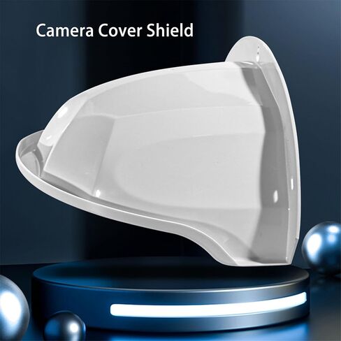 Universal Sun Rain Shade Surveillance Camera Shield Protection Cover, Camera Sun Rain Cover Hard Camera Cover Shield Outdoor Camera Protective Roof for Dome PTZ Type, 11.02 * 8.27 * 5.91in in Kuwait