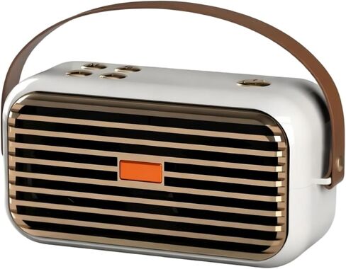 Retro Bluetooth Speaker Vintage 16 Watt Mini Portable Wireless Speaker Old Fashion Style Support USB/TF Card/AUX/FM Radio for Bedroom Outdoor Party Birthday Gift (Green) in Kuwait