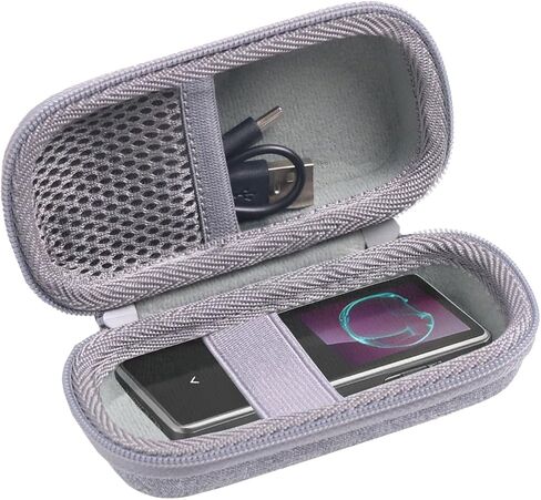 Hard Protective Travel Case for MP3 Players, Compatible with AiMoonsa/MYMAHDI/undersary/RUIZU - MP3 Player,Black&Gray(CASE ONLY) in Kuwait