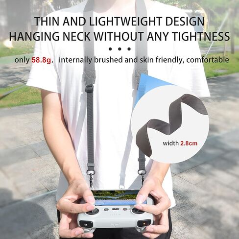 CQT Lanyard for DJI RC/RC 2/RC Pro Controller RC Neck Strap Avata 360 Mini 3 4 5 Pro Air 3S Mavic 3 4 PRO Remote Accessories in Saudi Arabia