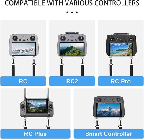 CQT Lanyard for DJI RC/RC 2/RC Pro Controller RC Neck Strap Avata 360 Mini 3 4 5 Pro Air 3S Mavic 3 4 PRO Remote Accessories in Saudi Arabia