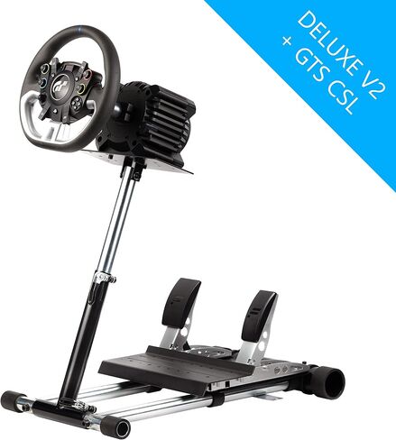 Wheel Stand Pro CSL DD Racing Steering Wheelstand Compatible With CSL/GT DD Pro +GTS CSL Deluxe V2. Wheel and Pedals Not included in Saudi Arabia