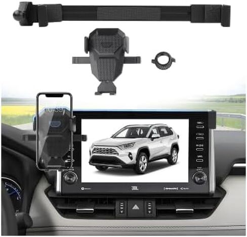 Sunsdrew Magnetic Phone Mount for Toyota Tacoma 3rd Gen 2016-2023, 360 Rotatable and Adjustable, Direct Fit in Dashboard, Phone Holder N52 Magnet Cradle for Toyota Tacoma Accessories in Kuwait