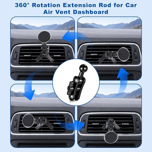 17mm Ball Mount Extension Adapter for Car Phone Holder in Kuwait