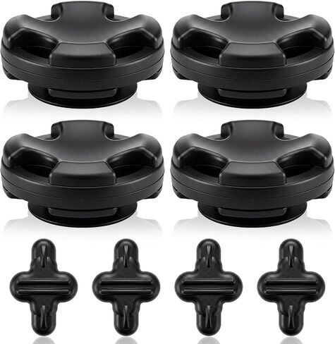 4Pcs Recurve Limb Dampeners Shock Absorbers Bow String Silencer in Kuwait