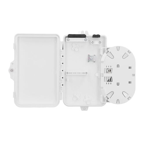 Bewinner 4 Core IP65 Fiber Distribution Box Wall Mount Outdoor Indoor Optical Fiber Terminal Box for Splicing and Management in Kuwait