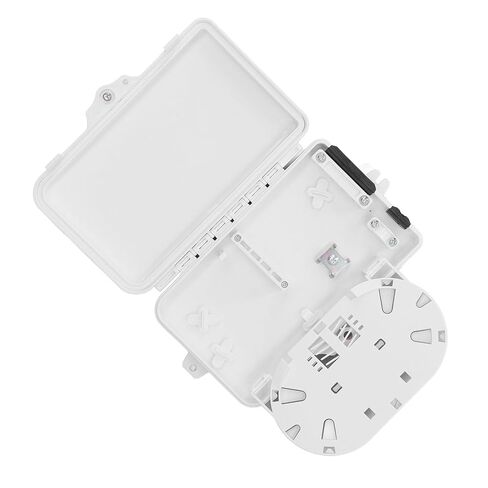 Bewinner 4 Core IP65 Fiber Distribution Box Wall Mount Outdoor Indoor Optical Fiber Terminal Box for Splicing and Management in Kuwait