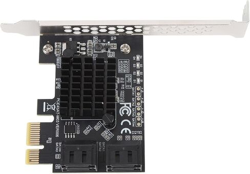 Fabater 88SE9215 PCIe Serial ATA Expansion Card for Fast Data Transfer Ideal for Workstations and Home PCs in Kuwait