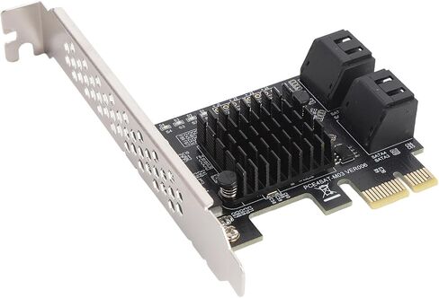 Fabater 88SE9215 PCIe Serial ATA Expansion Card for Fast Data Transfer Ideal for Workstations and Home PCs in Kuwait