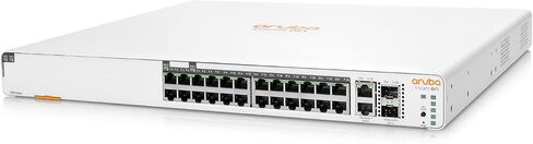 Aruba Instant On 1960 24-Port Gb 20-Port Class 4 PoE | 4-Port Class 6 PoE Smart Switch (370W) - 24x 1G | 2X SFP+ | 2X 10GBase-T (JL807A#ABA) (Renewed) in Kuwait