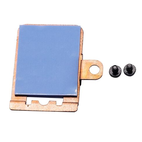 NEW M.2 2230 SSD Heatsink Thermal Shield Caddy Replacement for 4PKN1 Dell G15 5530 5531 5535 G16 7630 7635 Solid State Drive M2 2230 SSD Bracket 04PKN1 in Kuwait