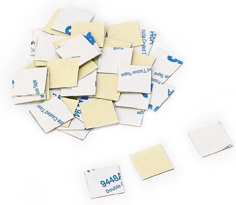 hejhncii 50Pcs 14 * 14mm Heatsink Thermal Double Side Adhesive Tape Sticker for CPU Screen in Kuwait
