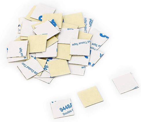 hejhncii 50Pcs 14 * 14mm Heatsink Thermal Double Side Adhesive Tape Sticker for CPU Screen in Kuwait