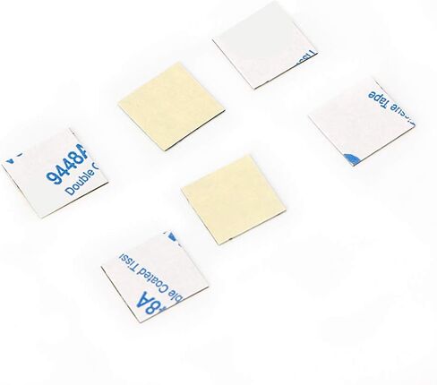 hejhncii 50Pcs 14 * 14mm Heatsink Thermal Double Side Adhesive Tape Sticker for CPU Screen in Kuwait