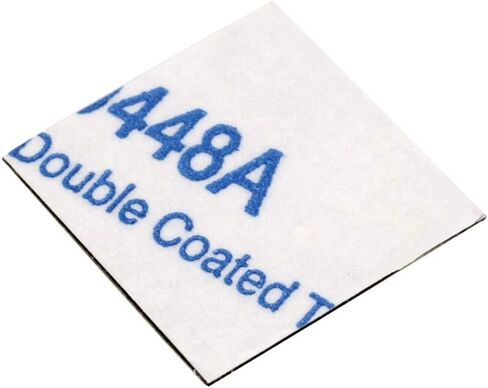 hejhncii 50Pcs 14 * 14mm Heatsink Thermal Double Side Adhesive Tape Sticker for CPU Screen in Kuwait