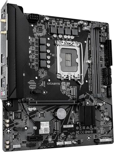GIGABYTE H610M D3H WiFi DDR4 Motherboard - Supports 14th Gen Intel Core Processors, 6+1+1 Phase VRM, up to 3200MHz DDR4, 2xPCIe 3.0 M.2, Wi-Fi 5, 1GbE LAN, USB 3.2 Gen 1 in Kuwait