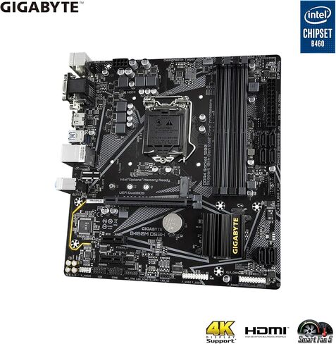 Gigabyte B460M DS3H (LGA1200/Intel/B460/Micro ATX/M.2/SATA 6Gb/s/USB 3.2 Gen 1/DDR4/Motherboard) in Kuwait