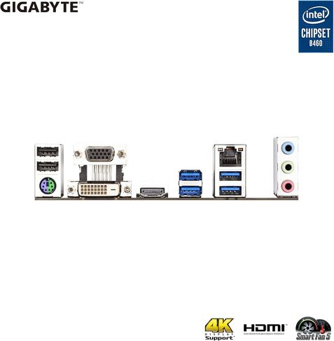 Gigabyte B460M DS3H (LGA1200/Intel/B460/Micro ATX/M.2/SATA 6Gb/s/USB 3.2 Gen 1/DDR4/Motherboard) in Kuwait