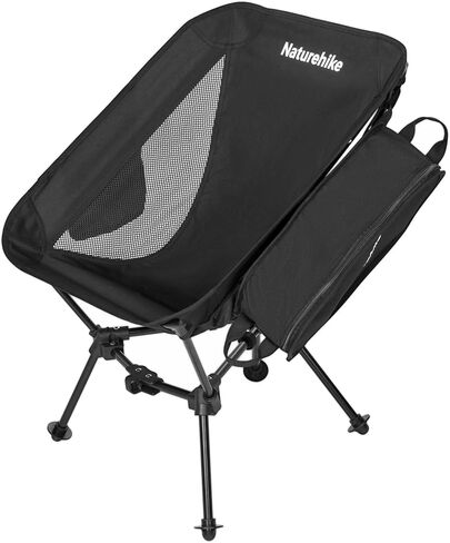 Naturehike Ultralight Camping Chair, Portable Backpacking Chair with Storage Bag, Lightweight Compact Collapsible Camp Chair in Kuwait
