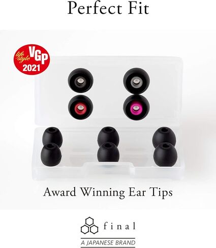 Final A4000 Single-Driver IEM Earphones, High-Fidelity Sound, Detachable Cable, Lightweight in-Ear Monitors, Premium Audio Quality, Comfortable Fit, Durable Design, Ideal for Audiophiles in Saudi Arabia