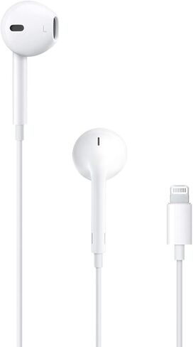 Apple EarPods Headphones with Lightning Connector, Wired Ear Buds for iPhone with Built-in Remote to Control Music, Phone Calls, and Volume in Saudi Arabia